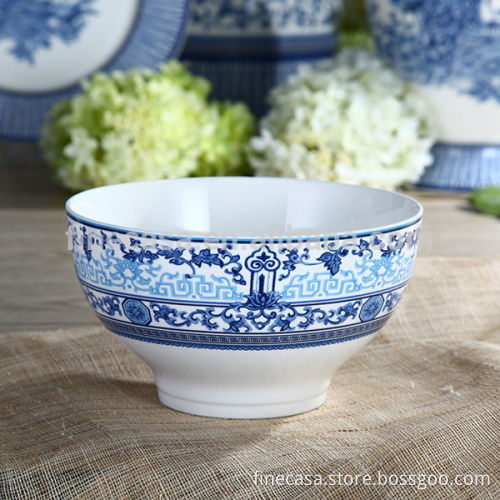 7 Inches Elegant Style Chinese Decorative Bowl of Blue in China